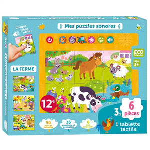MES PUZZLES SONORES : LA FERME