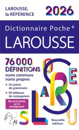 Dictionnaire Larousse poche + 2026