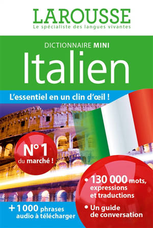 Italien dictionnaire mini : français-italien, italien-français. Italiano mini dizionario : francese-italiano, italiano-francese