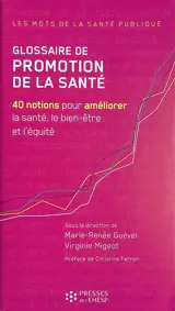 Glossaire de promotion de la santé : 40 notions pour améliorer la santé, le bien-être et l'équité