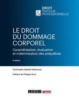 Le droit du dommage corporel : caractérisation, évaluation et indemnisation des préjudices