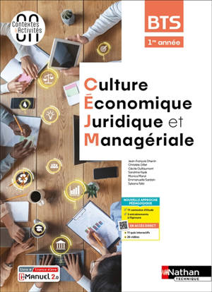 Culture économique, juridique et managériale BTS 1re année