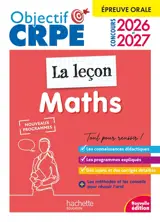 Maths, la leçon : épreuve orale : concours 2026 et 2027, nouveaux programmes