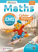 Cahier-manuel iParcours maths CM1 (édition 2025)