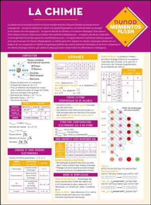 La chimie