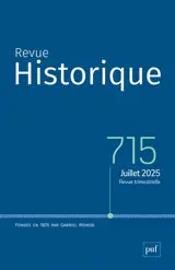 Revue historique, n° 715