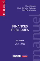 Finances publiques : 2025-2026