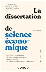 La dissertation de science économique