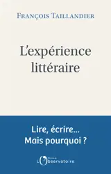 L'expérience littraire