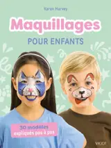 Maquillages pour enfants : plus de 30 modèles expliqués pas à pas