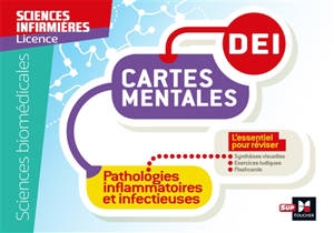 Processus infectieux : cartes mentales, DEI : diplôme infirmier, sciences infirmières, licence