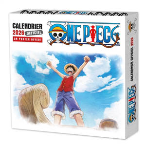 One piece : calendrier officiel 2026