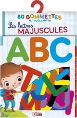 Les lettres majuscules : 80 gommettes autocollantes