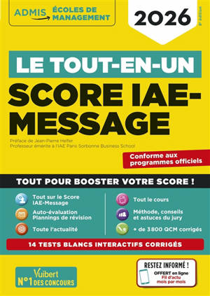 Score IAE-Message : le tout-en-un : 2026