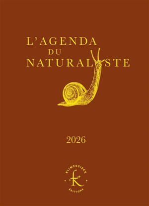 L'agenda du naturaliste 2026 : jardiner en poésie