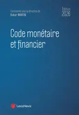Code monétaire et financier 2026