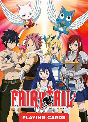 Fairy Tail : jeu de 54 cartes à jouer