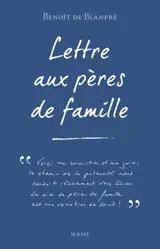 Lettre aux pères de famille