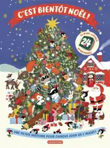 C'est bientôt Noël ! : une petite histoire pour chaque jour de l'Avent ! : 24 mini-livres et un puzzle