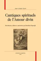 Cantiques spirituels de l'amour divin