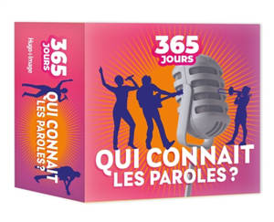 365 jours Qui connait les paroles ? : 2026