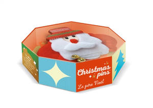 Coffret Christmas pins : le Père Noël