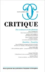Critique, n° 942. Des sciences et des fictions