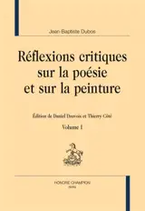 Réflexions critiques sur la poésie et sur la peinture