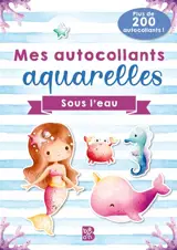 Mes autocollants aquarelles : Sous l'eau