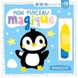 Livre accordéon : mon pinceau magique : banquise