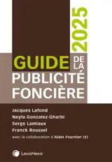 Guide de la publicité foncière : 2025
