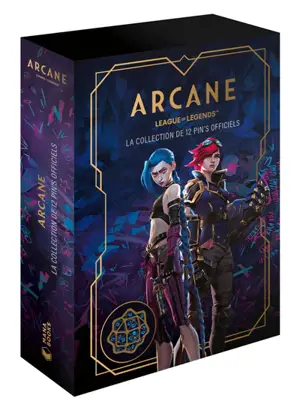 Arcane : La collection de 12 pin's officiels