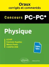 Physique concours PC-PC* : Polytechnique, CentraleSupélec, Mines-Ponts, X-ESPCI-ENS : sujets types