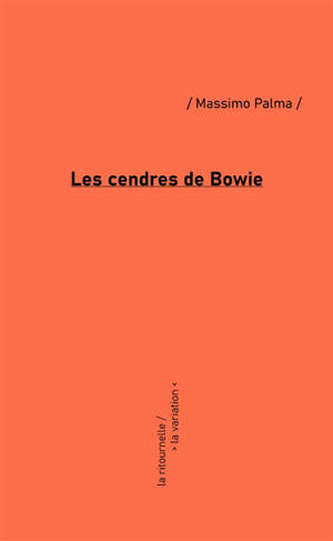 Les cendres de Bowie : inédit