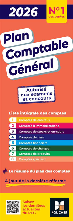 Plan comptable général 2026
