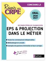 EPS & projection dans le métier, seconde épreuve d'admission : oral 2026-2027 : concours L3