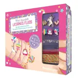 Mes bracelets licornes fluos : 5 bracelets. My mean unicorn bracelets : 5 bracelets. Mis pulseras fluorescentes de unicornio : 5 pulseras