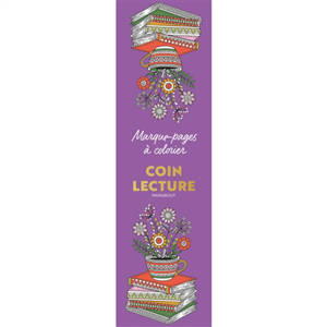 Coin lecture : Marque-pages à colorier