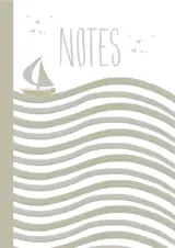 Carnet Marinière Sable