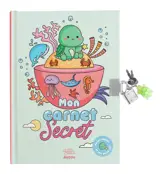 Mon carnet secret : porte-clé tortue
