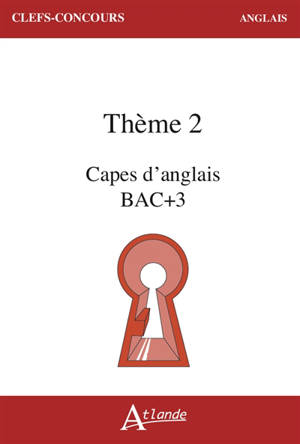 Thème 2 (TP) : Capes d'anglais bac + 3