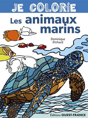 Je colorie les animaux marins