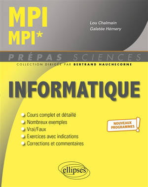 Informatique MPI, MPI*