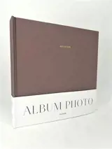 Album photo aubergine : souvenirs