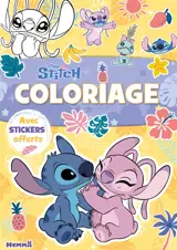 Disney Stitch : Coloriage avec stickers offerts (Stitch et Angel bisou)