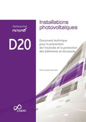 Installations photovoltaïques : document technique pour la prévention de l'incendie et la protection des bâtiments et structures