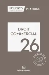 Mémento droit commercial : 2026