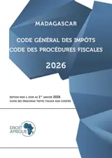Madagascar : Code général des impôts 2026