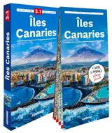 Iles Canaries : 3 en 1 : guide, atlas, cartes laminée