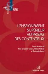 L'enseignement supérieur au prisme des contentieux